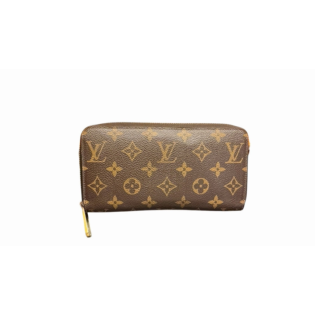 Louis Vuitton Zippy Wallet Monogram Canvas Authentic with Box And Dustbag