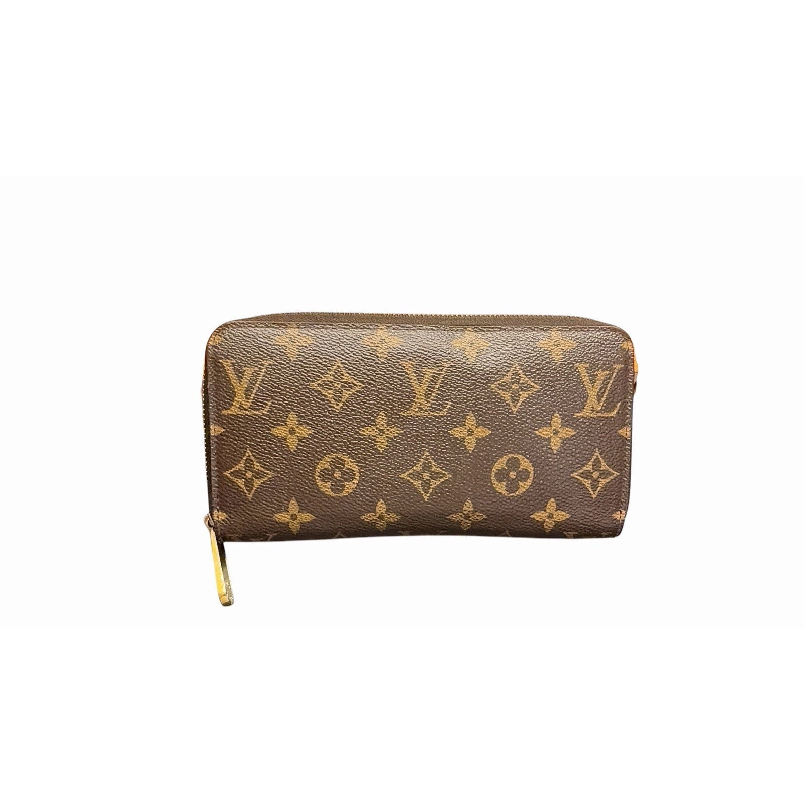 Louis Vuitton Zippy Wallet Monogram Canvas Authentic with Box And Dustbag