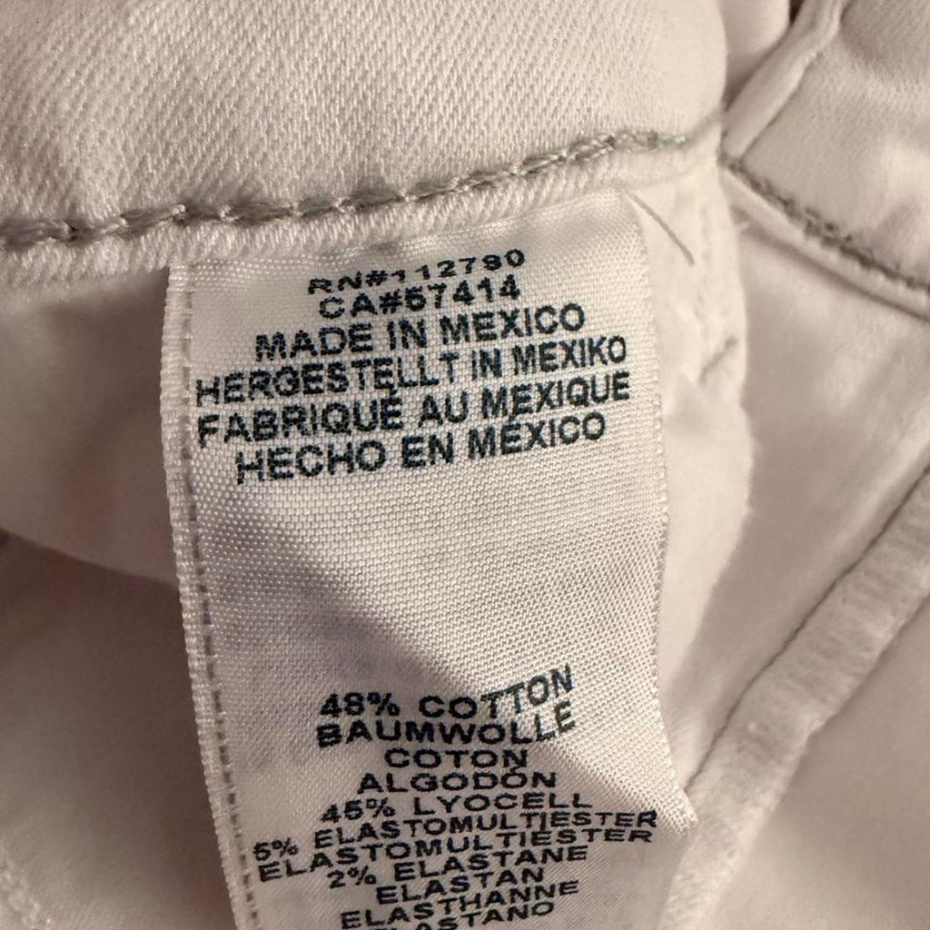 True religion stella low rise jeans size 33 Optic White