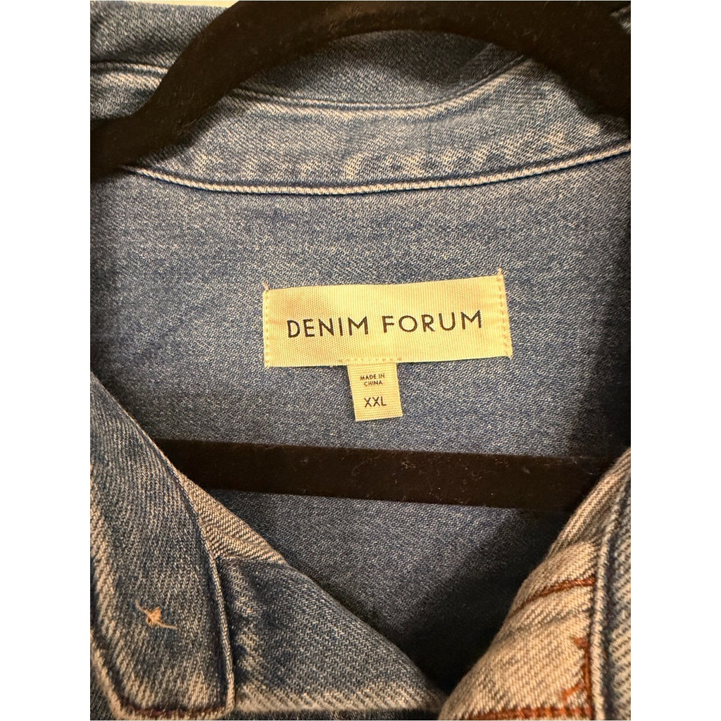 Denim Forum The 80’s Comfy Denim Shirt XXL