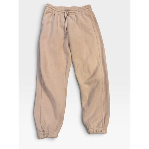 Aritzia Sweatfleece Cozy Fleece Boyfriend Fit Sweatpants in Beige Size M