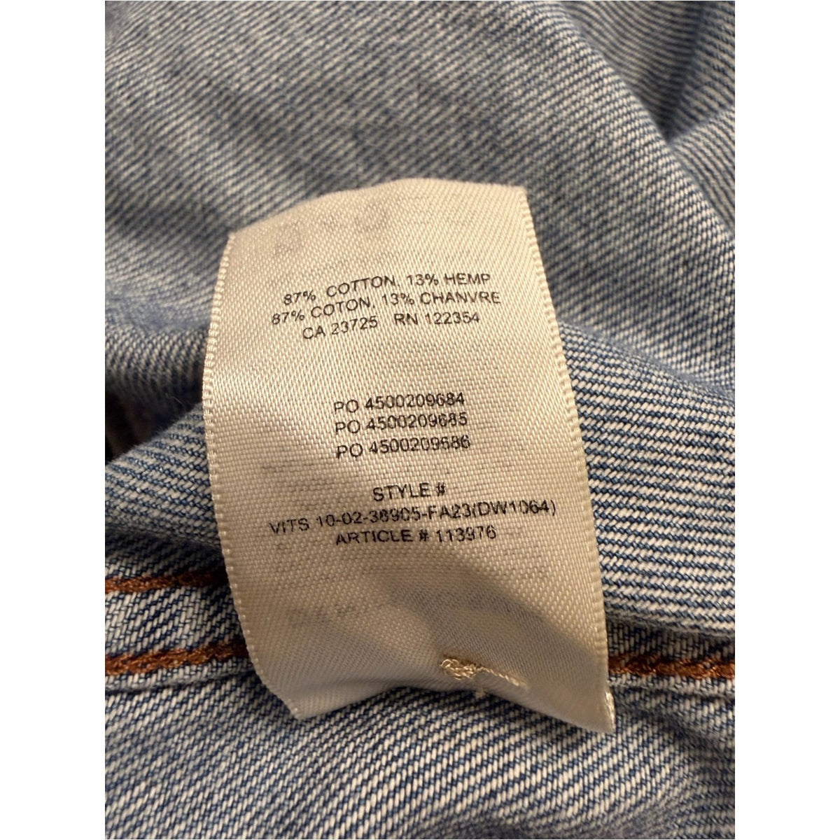 Denim Forum The 80’s Comfy Denim Shirt XXL