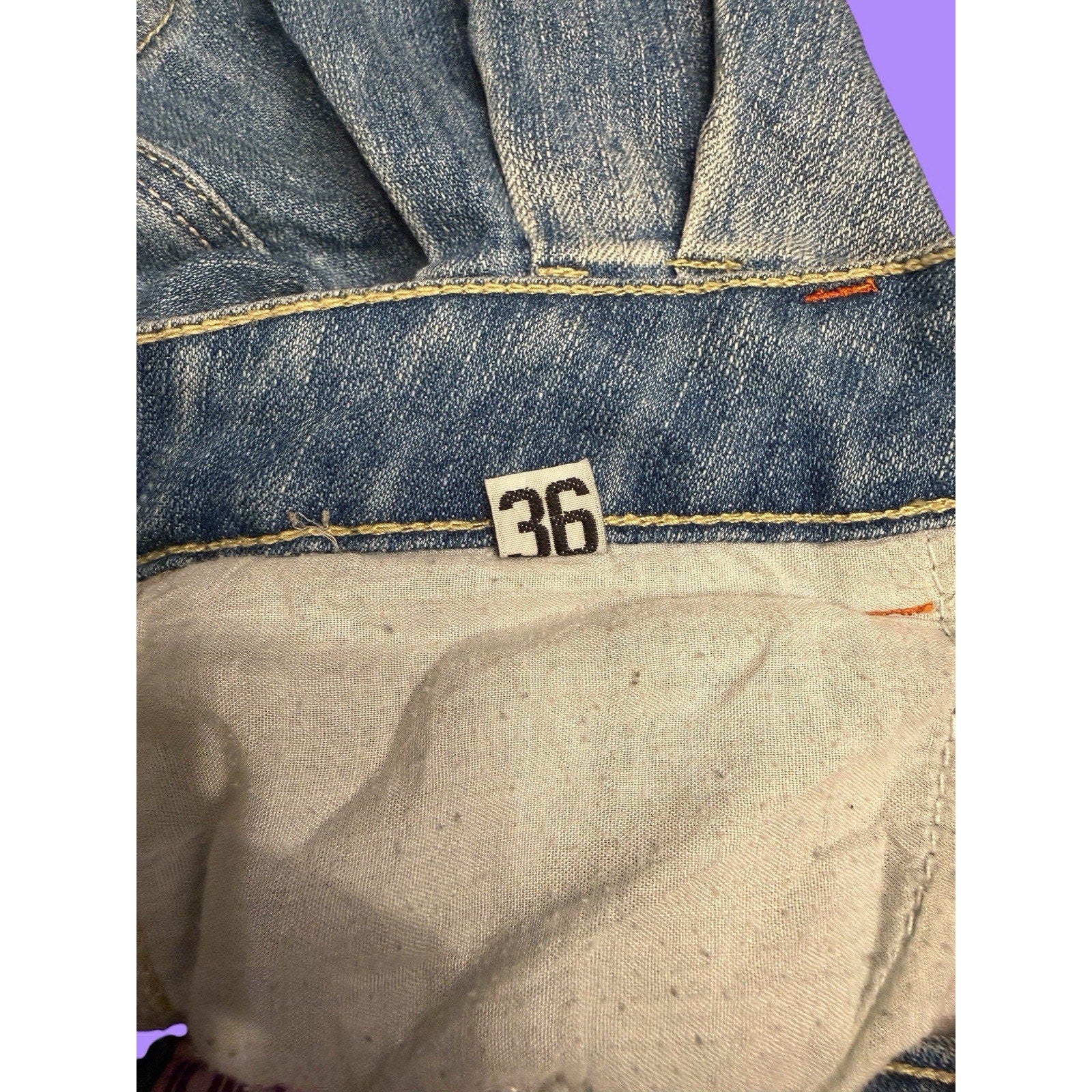Y2K Denim Mini skirt with pleats embroidered pocket design size EUR 36 (us 4)