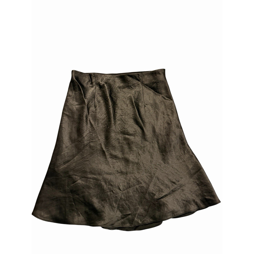 Title: Aritzia Babaton Slip Satin Mini Skirt Black High Sheen Satin Size 4