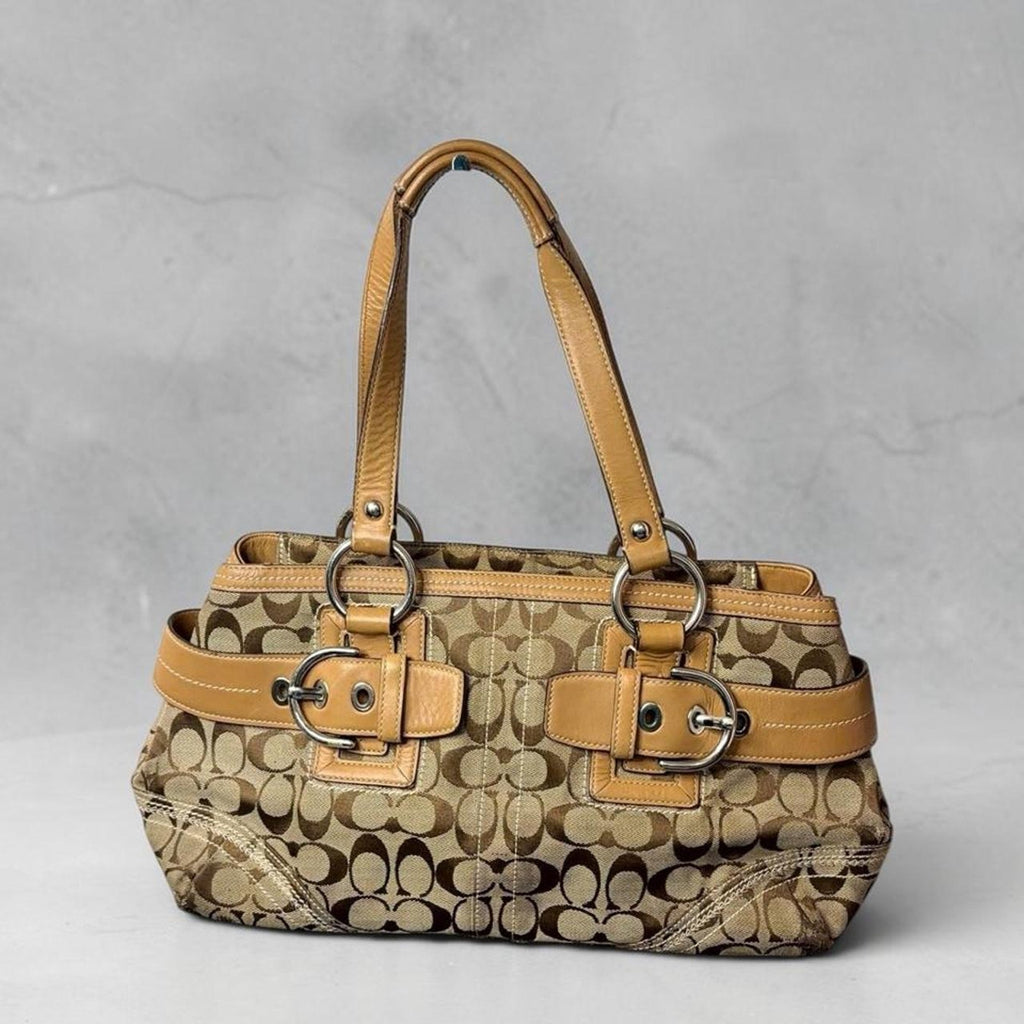 Authentic Vintage Coach Soho Signature Satchel