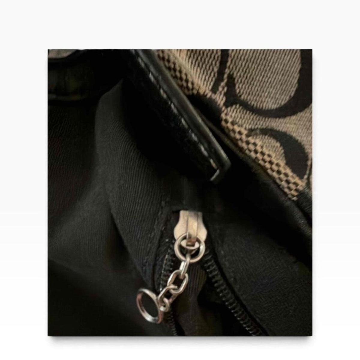 Vintage coach Hampton Signature Buckle Flap Shoulder Bag Y2k