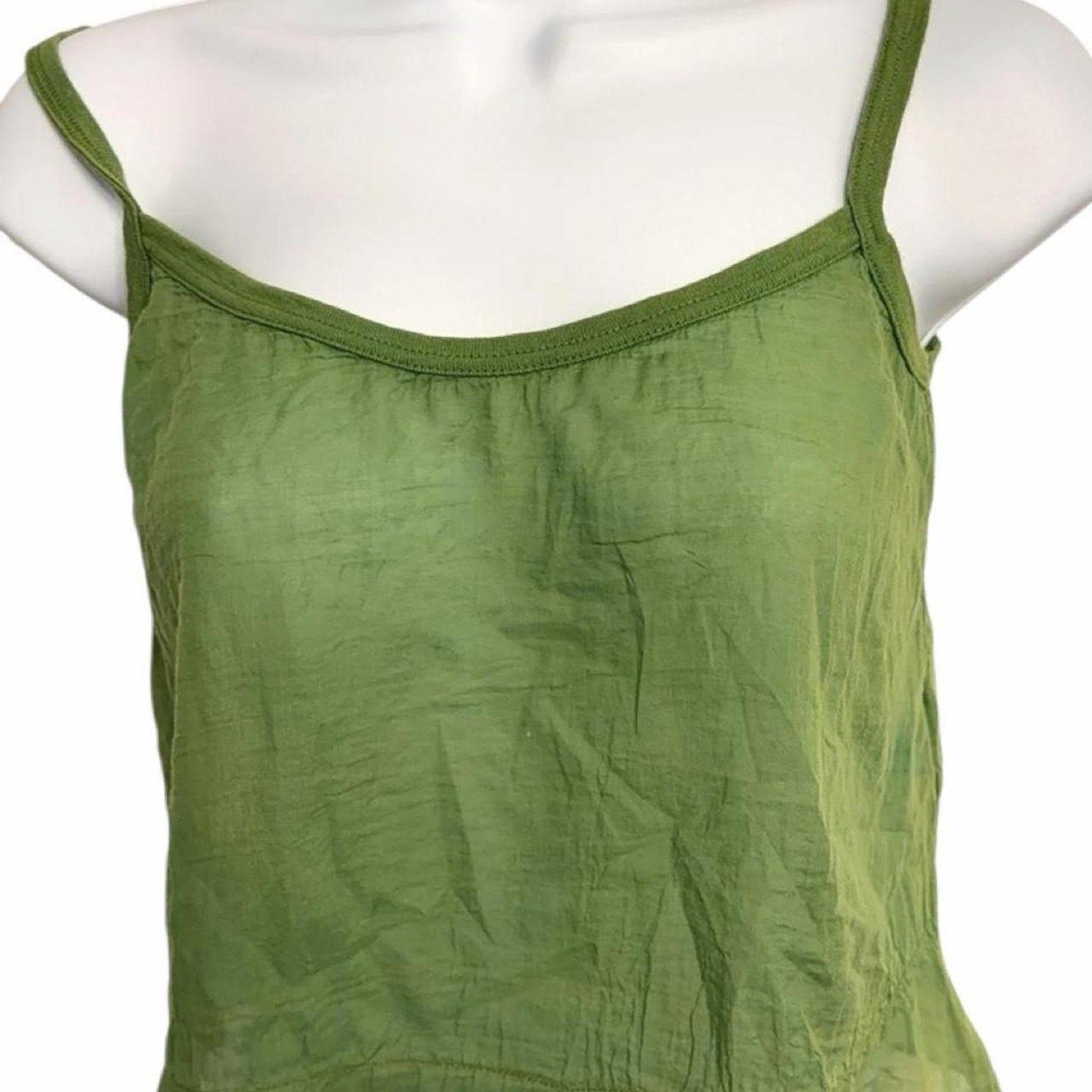 Miss sixty green cropped cami