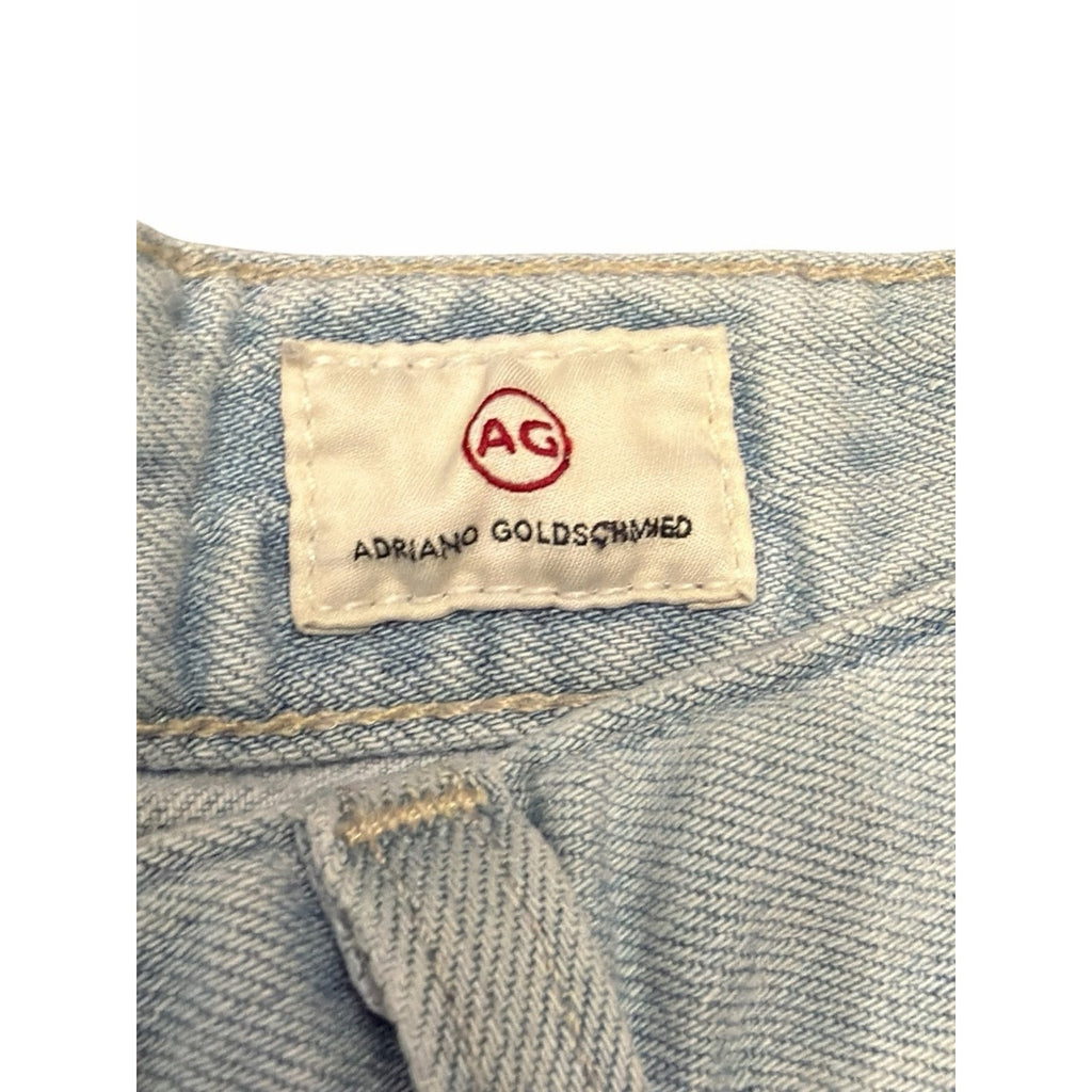 Ag Adriano Goldschmied Light Wash Ex Boyfriend Slouchy Slim Jeans Size 25