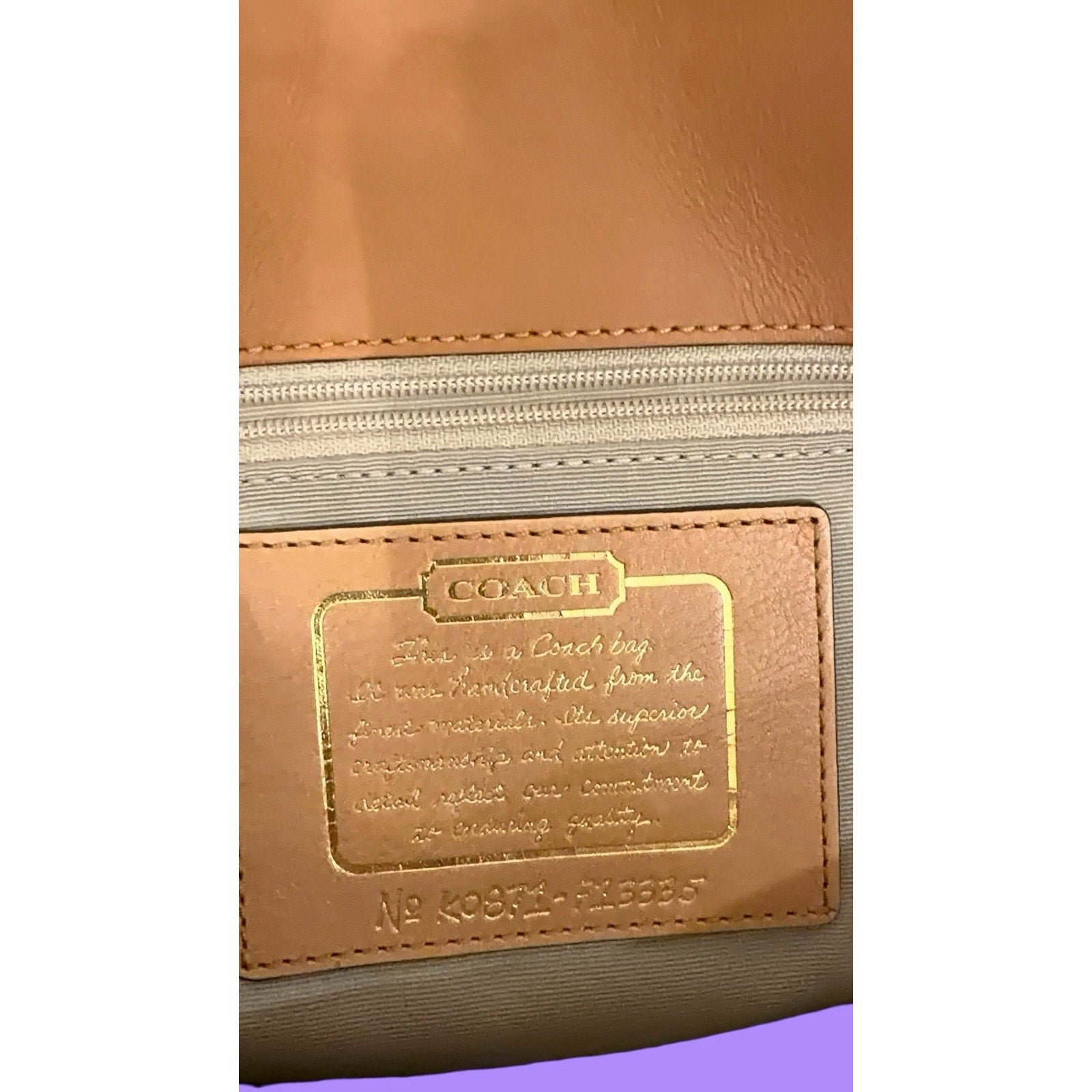 Coach Vintage Signature Patchwork Medium Satchel Pastel Turnlock Rare Y2K