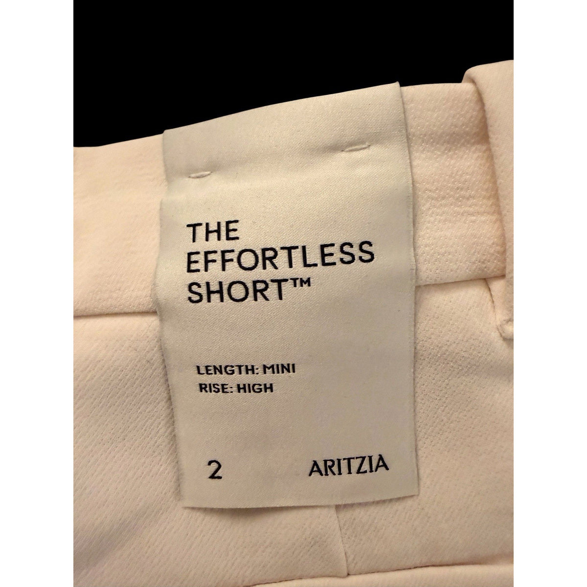 Aritzia Effortless Short Size 2 High Rise Mini With Tags