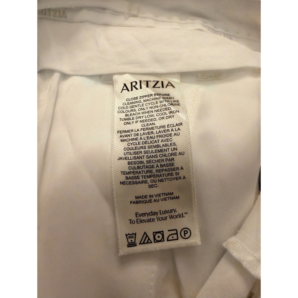 Aritzia Effortless Short Size 2 High Rise Mini With Tags