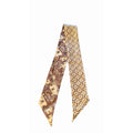 Coach signature Twilly Silk Scarf For Neck Or Bag