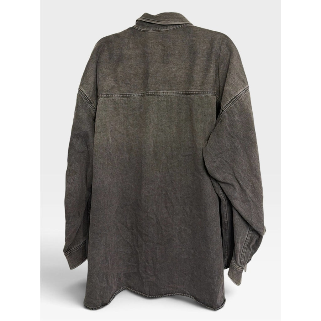Aritzia Denim Forum 80’s Comfy Denim Shirt XXL