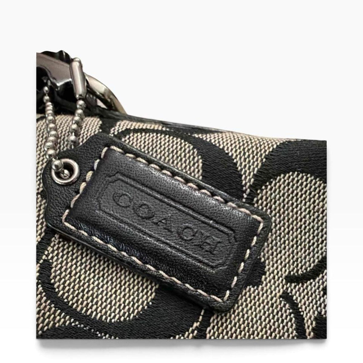 Vintage coach Hampton Signature Buckle Flap Shoulder Bag Y2k