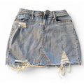 Mossimo Distressed Denim Mini Skirt — Y2K Target Find