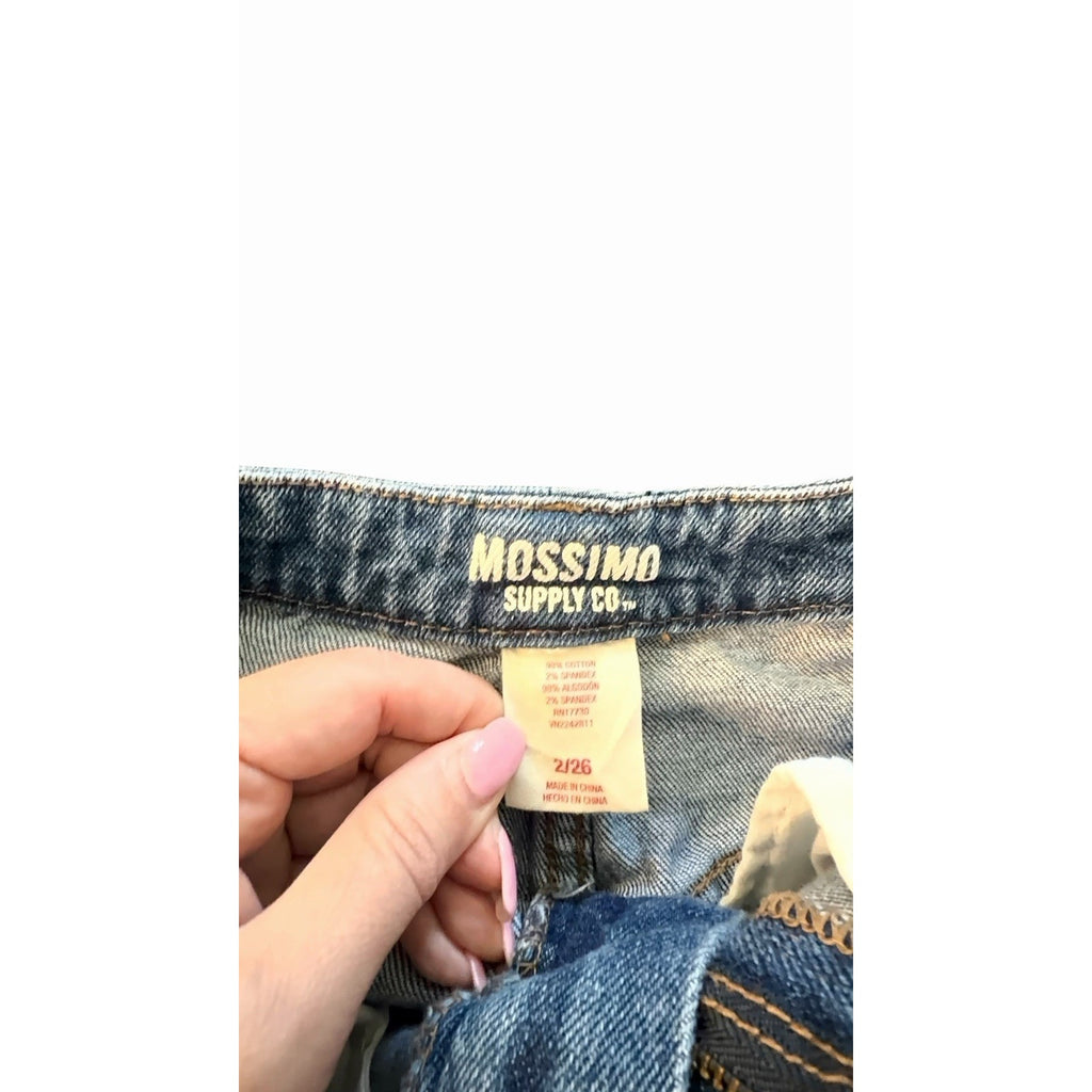 Mossimo Distressed Denim Mini Skirt — Y2K Target Find