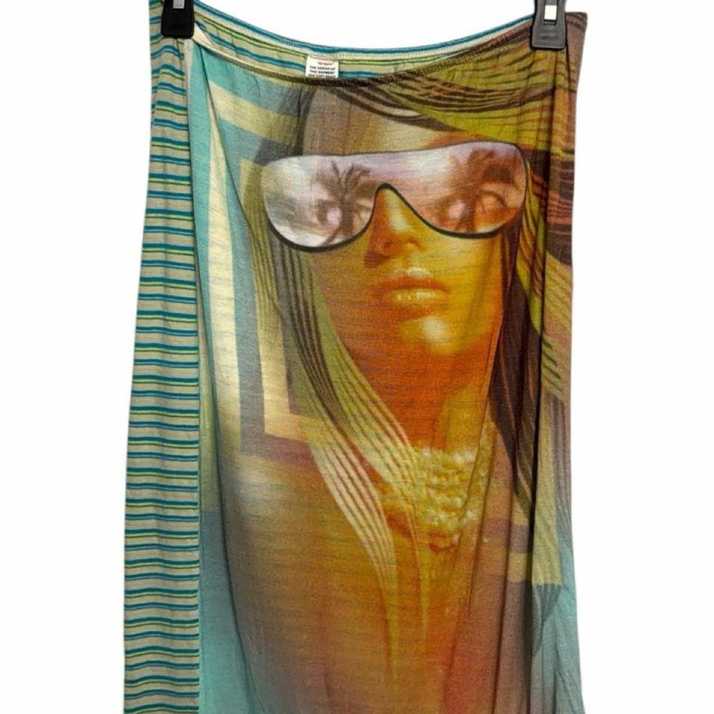 Custo barcelona y2k sheer graphic