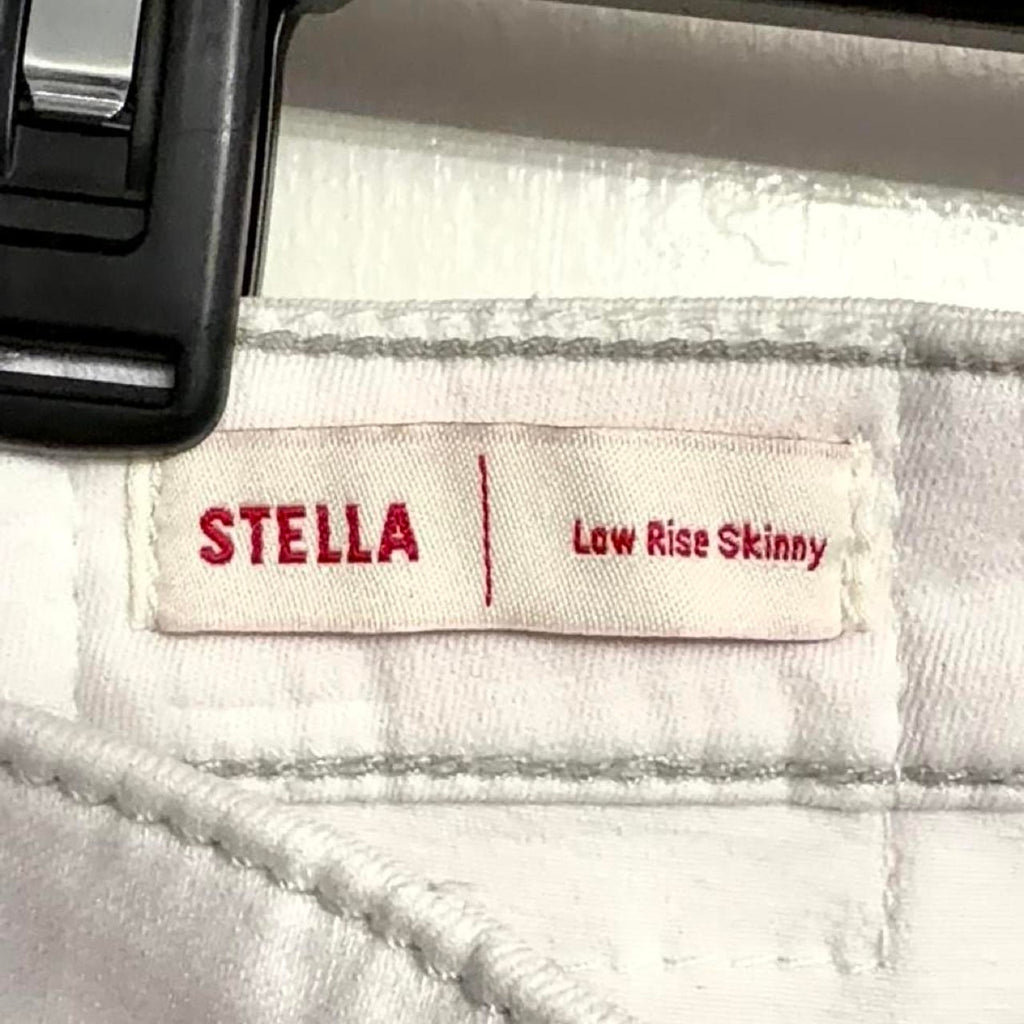 True religion stella low rise jeans size 33 Optic White