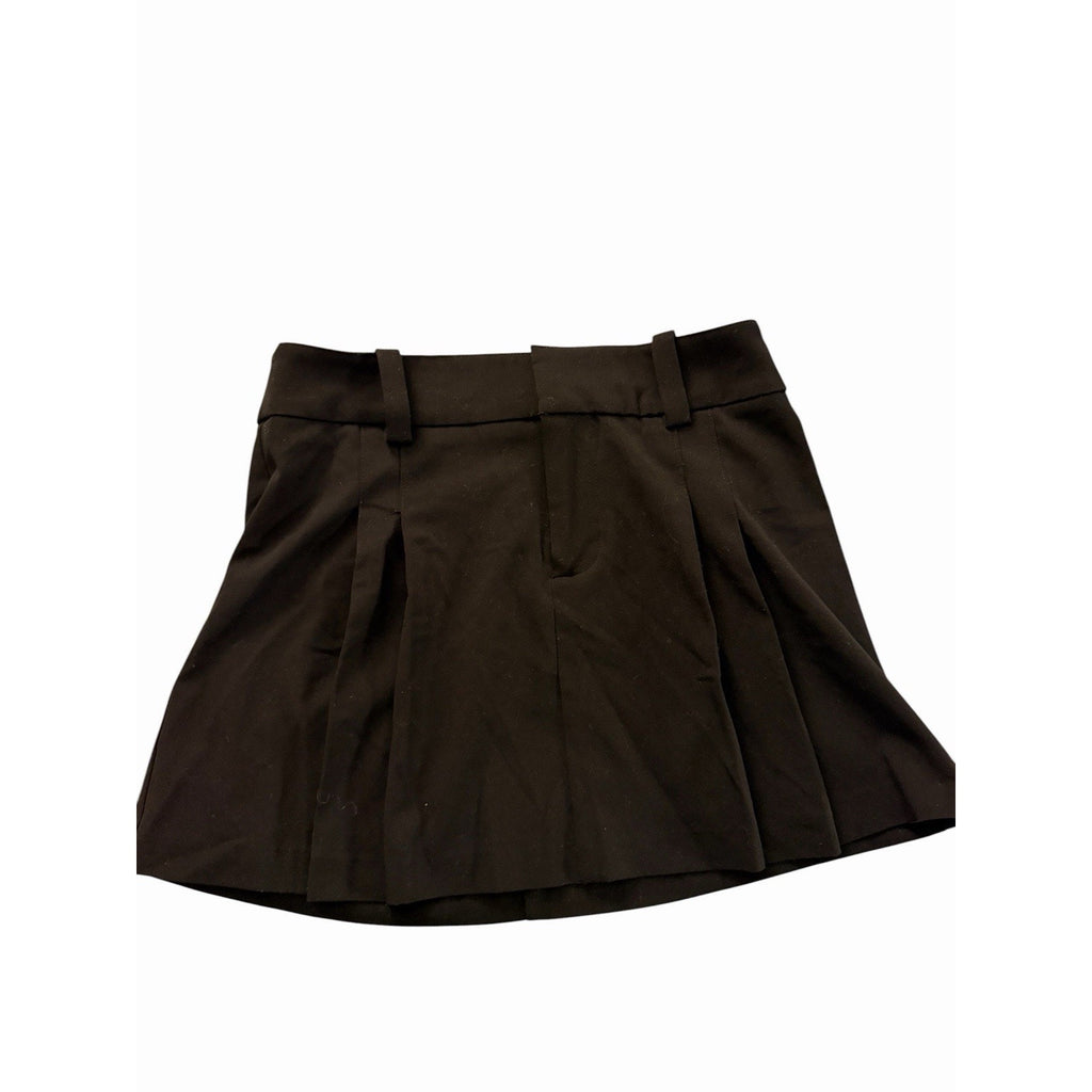 Sunday Best by Aritzia Rider Pleated Micro Mini Skirt – Black Size 2