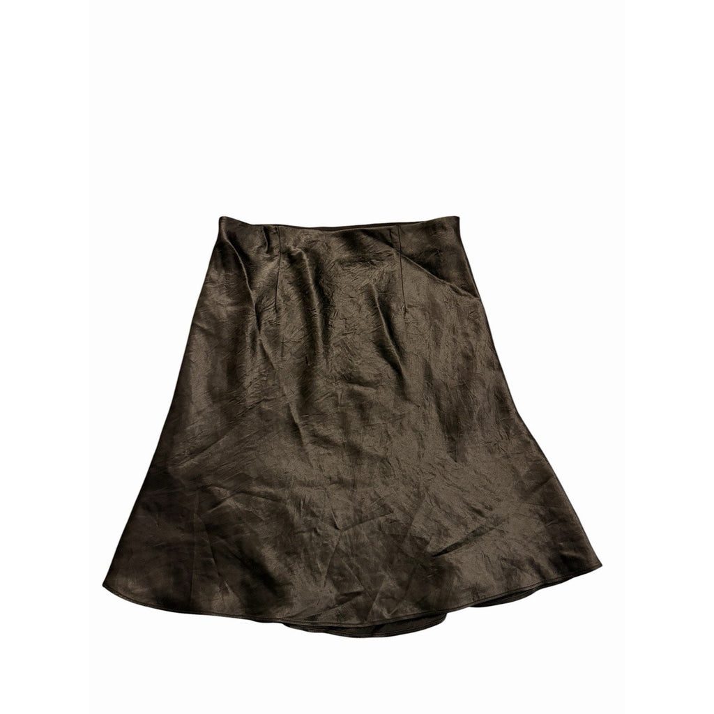 Title: Aritzia Babaton Slip Satin Mini Skirt Black High Sheen Satin Size 4