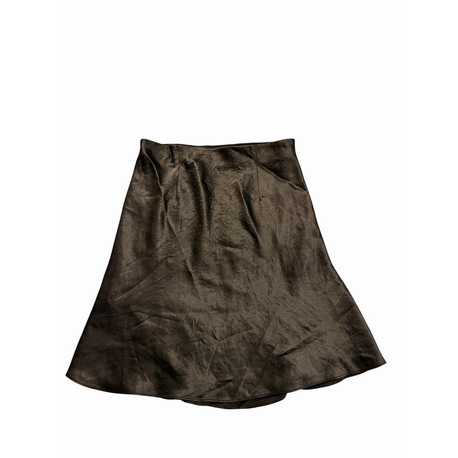 Title: Aritzia Babaton Slip Satin Mini Skirt Black High Sheen Satin Size 4